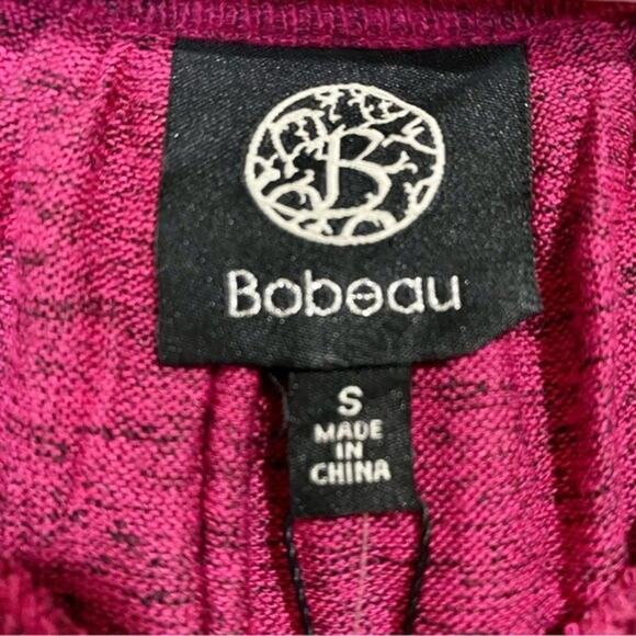 Bobeau Women’s Long Sleeve Split Back Lightweight Sweater Red Bud Size Small NWT - Picture 4 of 7